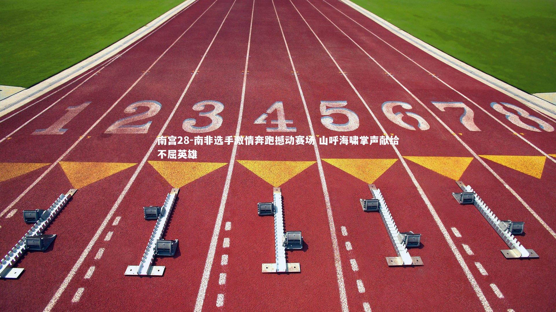 南非选手激情奔跑撼动赛场 山呼海啸掌声献给不屈英雄